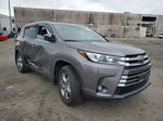 2019 Toyota Highlander Limited Gray vin: 5TDDZRFH2KS926196