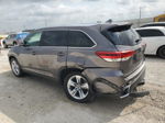 2019 Toyota Highlander Limited Gray vin: 5TDDZRFH2KS926229