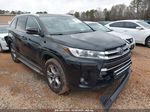 2019 Toyota Highlander Limited Platinum Black vin: 5TDDZRFH3KS727853