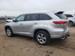 2019 Toyota Highlander Limited Серебряный vin: 5TDDZRFH4KS920030