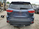 2019 Toyota Highlander Limited Синий vin: 5TDDZRFH6KS716894