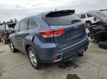 2019 Toyota Highlander Limited Blue vin: 5TDDZRFH6KS716894