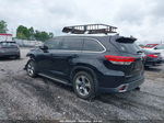 2019 Toyota Highlander Limited Platinum Black vin: 5TDDZRFH8KS945142