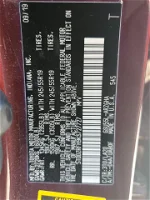 2019 Toyota Highlander Limited Бордовый vin: 5TDDZRFH9KS727727