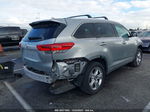 2019 Toyota Highlander Limited Silver vin: 5TDDZRFH9KS943402