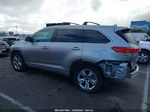 2019 Toyota Highlander Limited Silver vin: 5TDDZRFH9KS943402