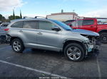 2019 Toyota Highlander Limited Silver vin: 5TDDZRFH9KS943402