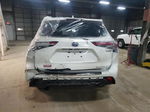 2021 Toyota Highlander Hybrid Platinum White vin: 5TDEBRCH0MS022041