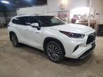 2021 Toyota Highlander Hybrid Platinum White vin: 5TDEBRCH0MS022041