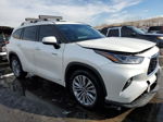 2021 Toyota Highlander Hybrid Platinum White vin: 5TDEBRCH0MS031208