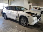 2021 Toyota Highlander Hybrid Platinum White vin: 5TDEBRCH2MS054330