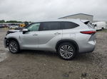 2021 Toyota Highlander Hybrid Platinum Серебряный vin: 5TDEBRCH4MS015030