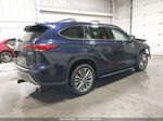 2021 Toyota Highlander Hybrid Platinum Blue vin: 5TDEBRCH4MS017828