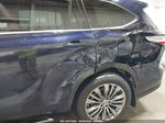 2021 Toyota Highlander Hybrid Platinum Blue vin: 5TDEBRCH4MS017828