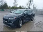 2021 Toyota Highlander Hybrid Platinum Черный vin: 5TDEBRCH6MS052953