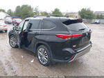 2021 Toyota Highlander Hybrid Platinum Черный vin: 5TDEBRCH6MS052953