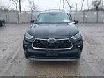 2021 Toyota Highlander Hybrid Platinum Черный vin: 5TDEBRCH6MS052953