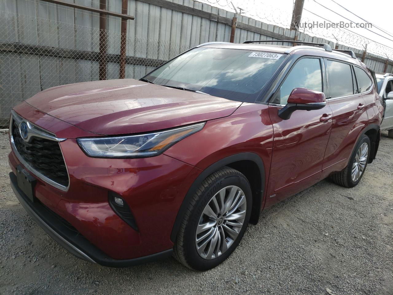 Price & History 2023 Toyota Highlander Hybrid Limited 2.5l 4 vin