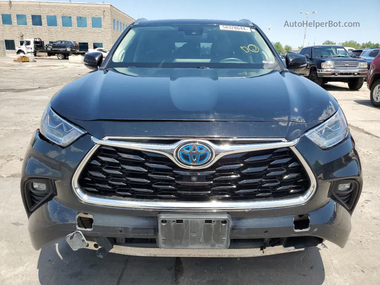 2021 Toyota Highlander Hybrid Platinum Black vin: 5TDEBRCHXMS029143