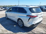 2022 Toyota Sienna Platinum White vin: 5TDERKEC0NS100162