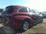 2022 Toyota Sienna Platinum Red vin: 5TDESKFC0NS062029