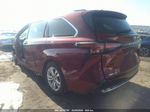 2022 Toyota Sienna Platinum Red vin: 5TDESKFC0NS062029