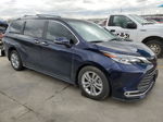 2022 Toyota Sienna Limited Blue vin: 5TDESKFC8NS056494