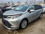 2022 Toyota Sienna Limited Серебряный vin: 5TDESKFC9NS065608