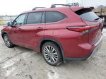 2021 Toyota Highlander Platinum Red vin: 5TDFZRBH0MS080264