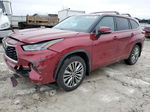 2021 Toyota Highlander Platinum Red vin: 5TDFZRBH0MS080264