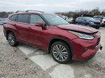 2021 Toyota Highlander Platinum Red vin: 5TDFZRBH0MS080264