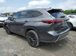 2021 Toyota Highlander Platinum Серый vin: 5TDFZRBH0MS101338