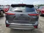 2021 Toyota Highlander Platinum Gray vin: 5TDFZRBH0MS101338