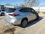 2021 Toyota Highlander Platinum Silver vin: 5TDFZRBH2MS081027