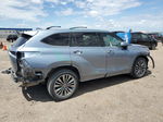 2021 Toyota Highlander Platinum Синий vin: 5TDFZRBH5MS080521