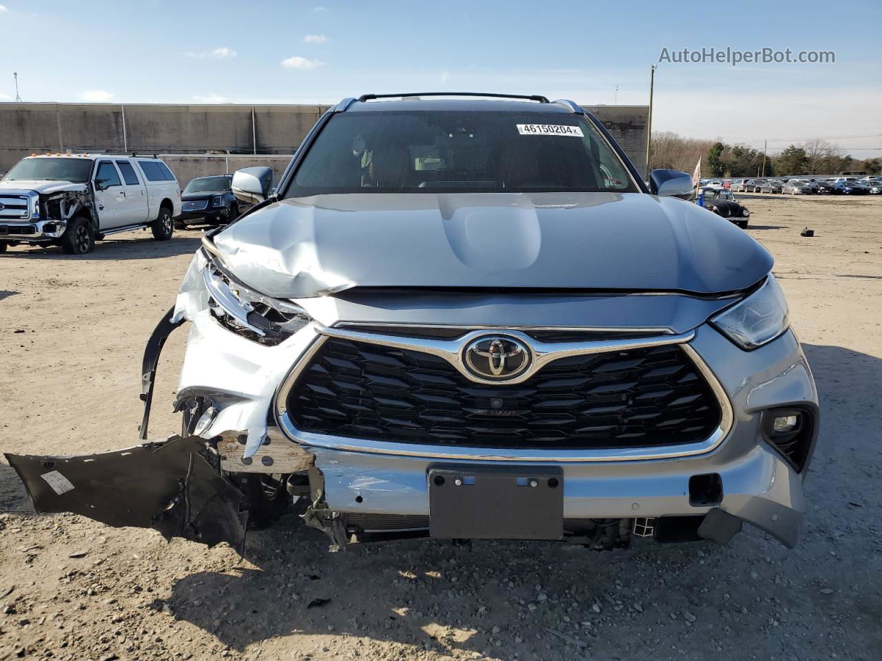 2021 Toyota Highlander Platinum Blue vin: 5TDFZRBH7MS126849