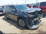 2021 Toyota Highlander Platinum Серый vin: 5TDFZRBH8MS070615