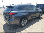 2021 Toyota Highlander Platinum Gray vin: 5TDFZRBH8MS070615