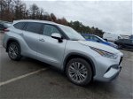 2021 Toyota Highlander Platinum Silver vin: 5TDFZRBH8MS135401