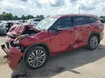 2021 Toyota Highlander Platinum Red vin: 5TDFZRBH8MS138315