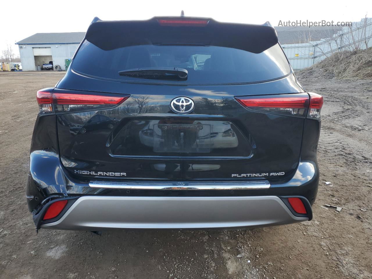 2021 Toyota Highlander Platinum Black vin: 5TDFZRBH8MS147676