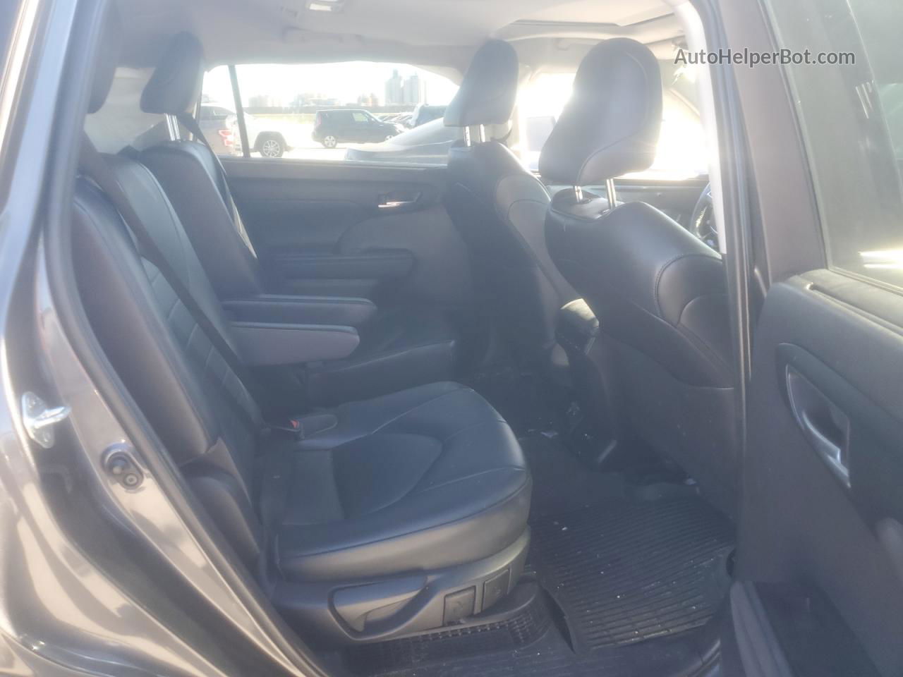 2021 Toyota Highlander Hybrid Xle Серый vin: 5TDGARAH3MS012067