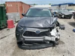 2021 Toyota Highlander Hybrid Xle Gray vin: 5TDGARAH4MS008366