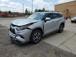 2021 Toyota Highlander Hybrid Xle Silver vin: 5TDGARAH5MS507497