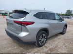 2021 Toyota Highlander Hybrid Xle Silver vin: 5TDGARAH7MS011004