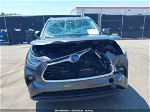 2021 Toyota Highlander Hybrid Xle Серый vin: 5TDGBRCH2MS052781