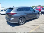 2021 Toyota Highlander Hybrid Xle Серый vin: 5TDGBRCH2MS052781