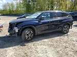 2021 Toyota Highlander Hybrid Xle Blue vin: 5TDGBRCH3MS038033