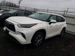 2021 Toyota Highlander Hybrid Xle White vin: 5TDGBRCH3MS524874