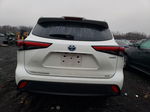 2021 Toyota Highlander Hybrid Xle Белый vin: 5TDGBRCH3MS524874